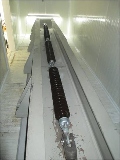 Vedere interior test tractiune