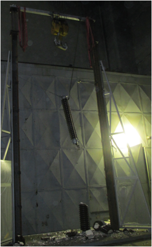 Test sarcini mecanice izolatoare suport 750 kV