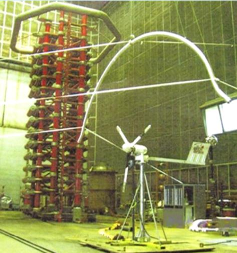 Test impact lovitura trasnet asupra turbinei eoliene