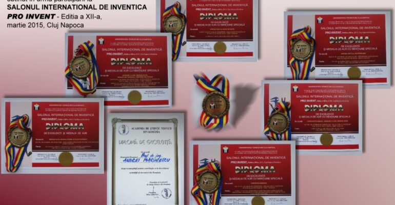 ICMET Craiova - ProInvent 2015 Cluj-Napoca