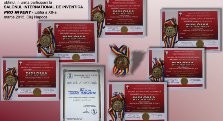 ICMET Craiova - ProInvent 2015 Cluj-Napoca